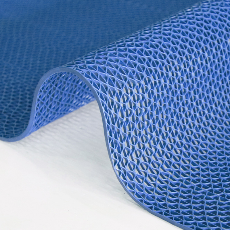 S型透かし彫り滑り止めマットpvcフロアマットプラスチックメッシュ浴室マットキッチントイレプール防水フロアマット|undefined