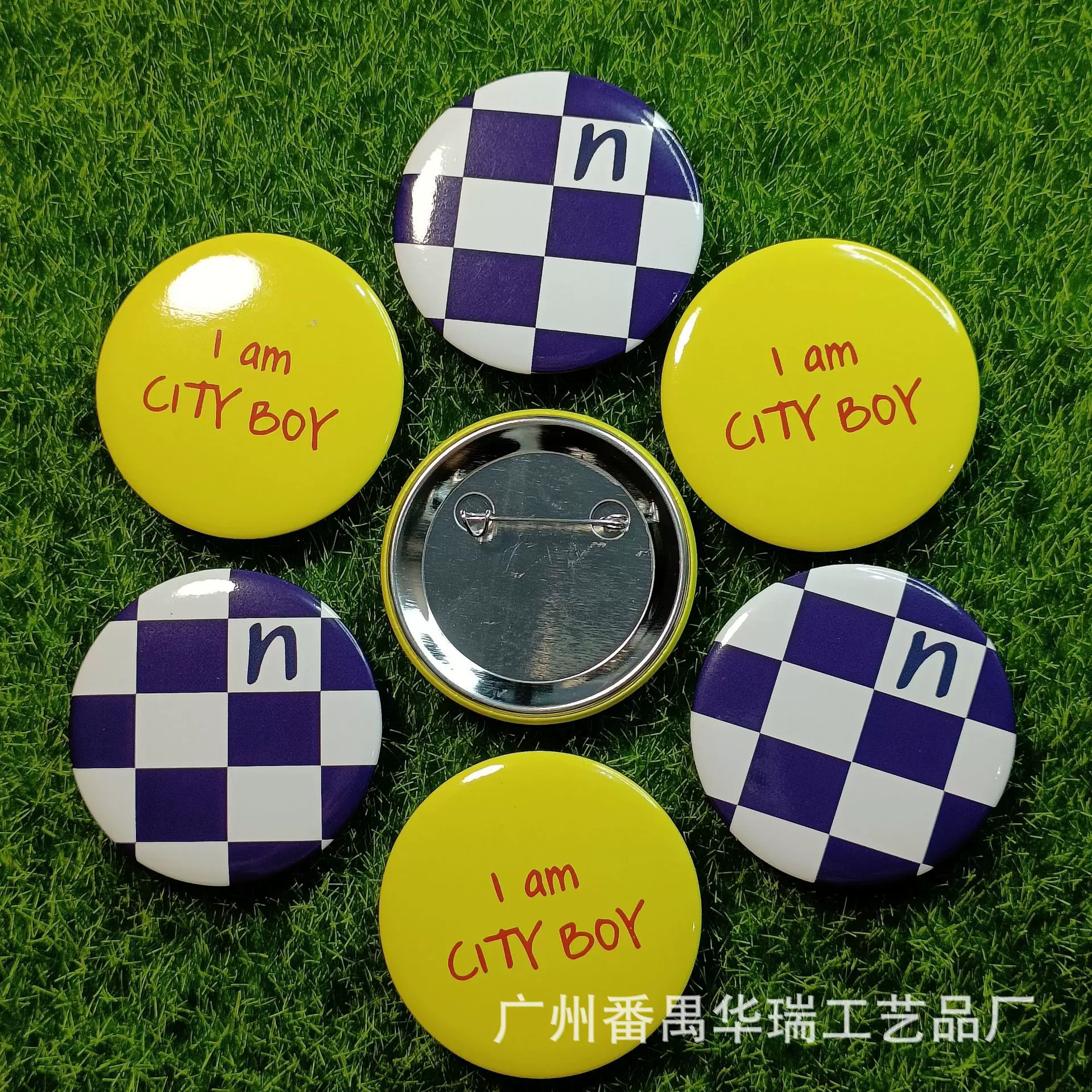 马口铁胸章徽章明星胸章卡通动漫胸章徽章方形心形圆形胸章徽章