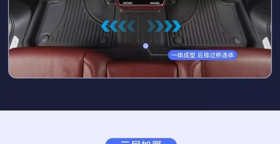 Cayenne car floor mats, Porsche Cayenne floor mats, upTPE model, fully specialized for new energy vehicles, ecoenne11 black