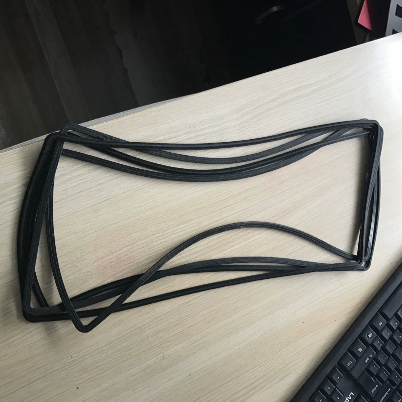 Квадратная силиконовая уплотнительная проволочная рама Силиконовое уплотнительное кольцо Водонепроницаемая уплотнительная прокладка