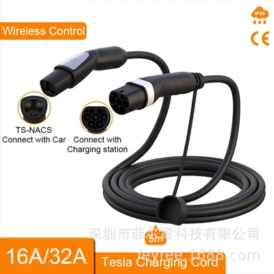 EV şarj adapterləri gun adapter Type2 to