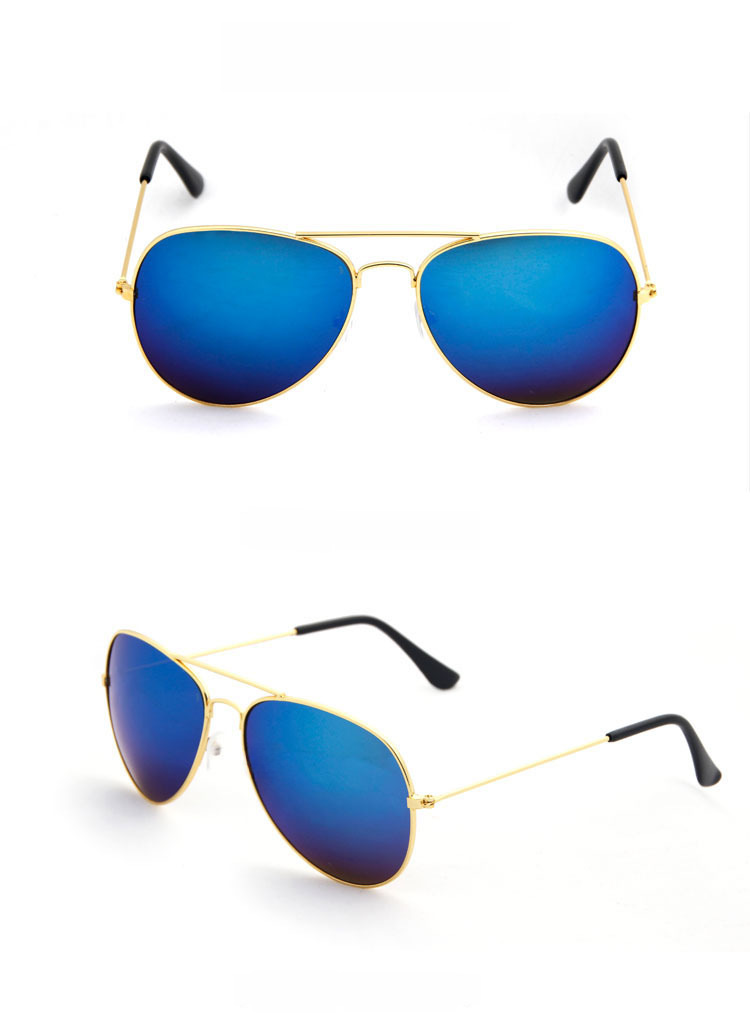 Aviator solglasögon för herr metallbåge med uv400 skydd_voghion.com