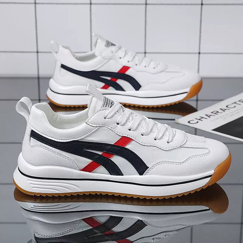 男鞋2025春季新款阿甘鞋男韩版潮流小白鞋男时尚休闲鞋百搭运动鞋