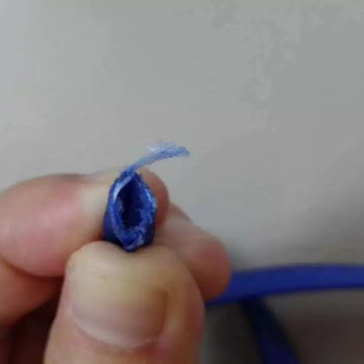 涤纶织带 1.0cm荧光空心带 夜光反光条 尼龙宠物带 仿尼龙空心带