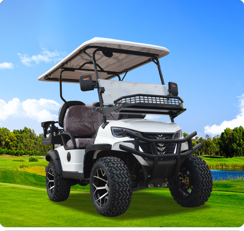 Electric golf cart cross-country beach car four-wheel sightseeing bus scenic golf course airport ferry leisure