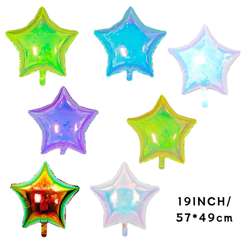 19寸炫彩五角星主