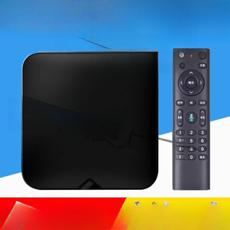 2025 New Simple Permanent Free Set-Top Box Full Set 4K Home High-Definition Wifi Telecom Network Tv Box