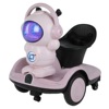 Electric children's electric car, balance bike for early age, rotating motorcycle