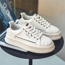 2024夏季新款学生贝壳滑板鞋耐磨男鞋运动潮鞋休闲鞋潮流平底复古