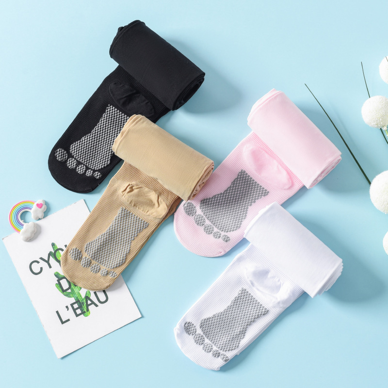 non-slip girl Dance socks summer Thin section spring and autumn children Socks wholesale Pantyhose Female baby Leggings
