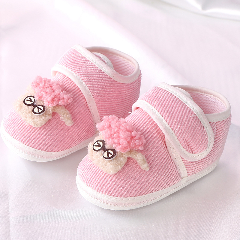 2023 primavera y otoño nuevos zapatos de bebé de fondo suave transpirable 0-1 años zapatos para caminar de bebé masculino y femenino en stock zapatos de niño