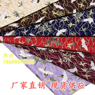 Tang Feng и Fengquan Cotton Perm, порт ручной работы Diy Saide, детская одежда Cheongsam, Fairy Crane 6 -Color Японский стиль японской ткани питания