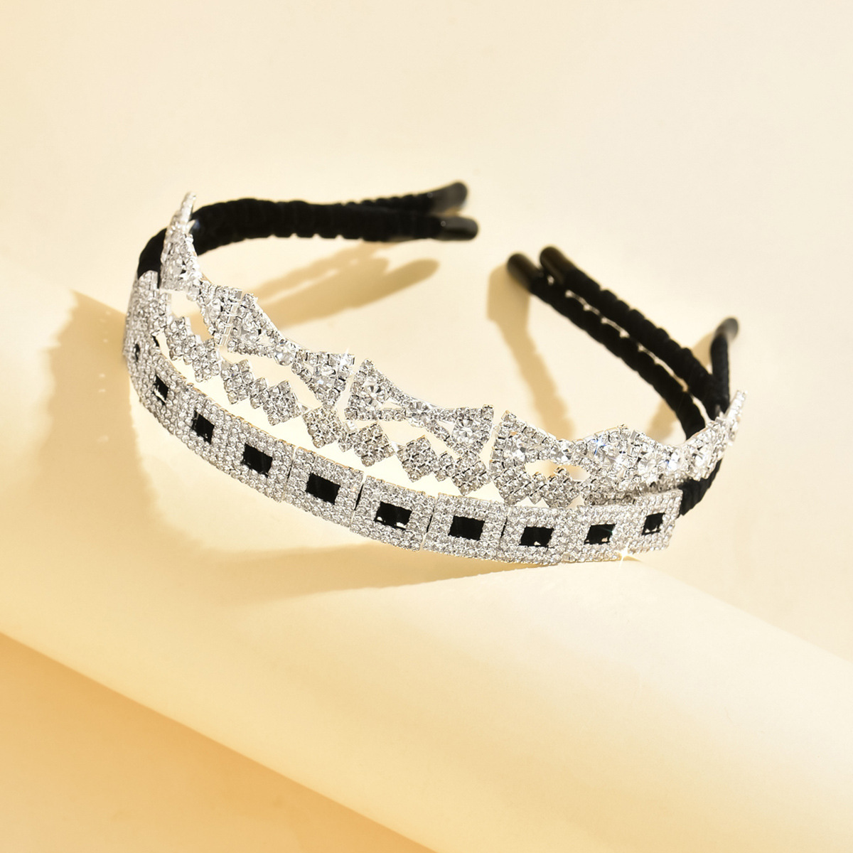 Presión de cabello coreano de diamante estilo de cabello de estilo de escuela de estilo de cabello de estilo