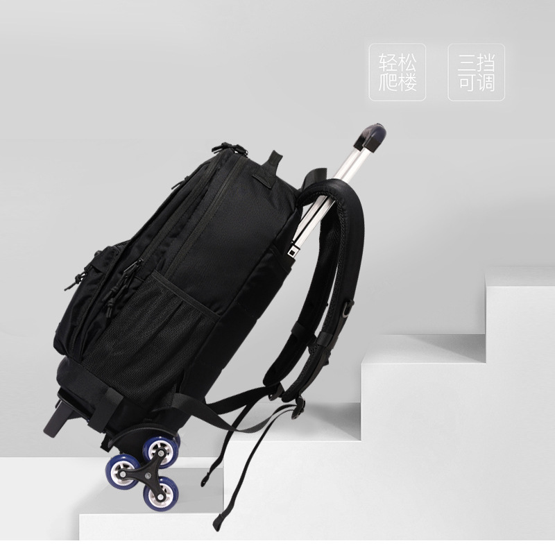 Pescado natural transfronterizo nueva bolsa de la escuela primaria estudiante masculino y femenino Grado 2-6 de gran capacidad mochila desmontable