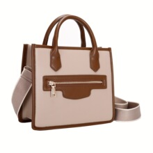 L 51711 Colorful Zipper Shoulder Bag ײɫ����� �羳ŷ��