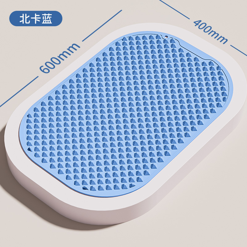 柔らかいシリコンの指の圧力板のその場の超ジョギングの指の圧力板の両面の足の裏のマッサージの指圧ステーションのフィットネスの器材|undefined