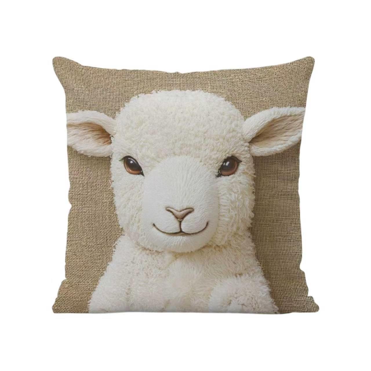 Explosiones transfronterizas bonitas y interesantes animales al aire libre impermeables almohada para jugar con teléfonos móviles para decorar la fiesta de gatos y gatos en la sala de estar sofá almohada