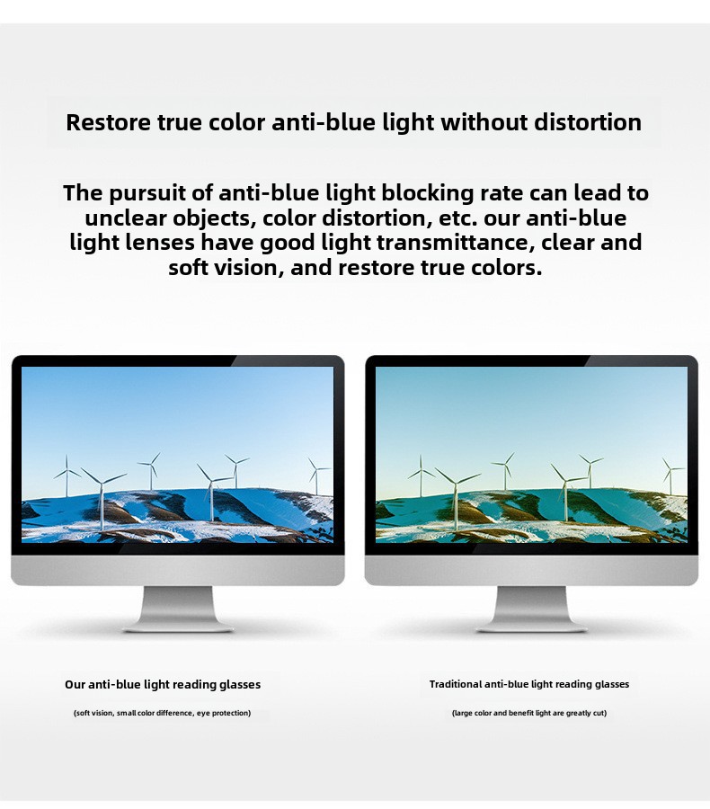 Blue Light Blocking Reading Glasses For Women Elegant Frame_voghion.com