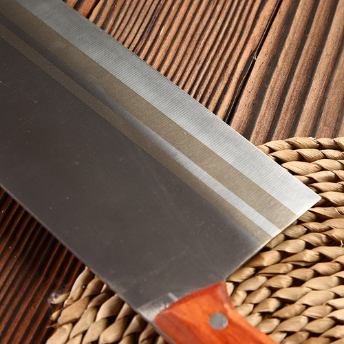 High-end handmade forged stainless steel kitchen knife, ultra-sharp, for household chefs, specifically designed for cutting meat and slicing, kitchen-use knife