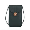 Thin lock, shoulder bag, mobile phone, retro wallet for elementary school students, touch screen