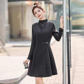 2026春季新款气质收腰显瘦针织衫无袖背心裙两件套连衣裙女ME5129