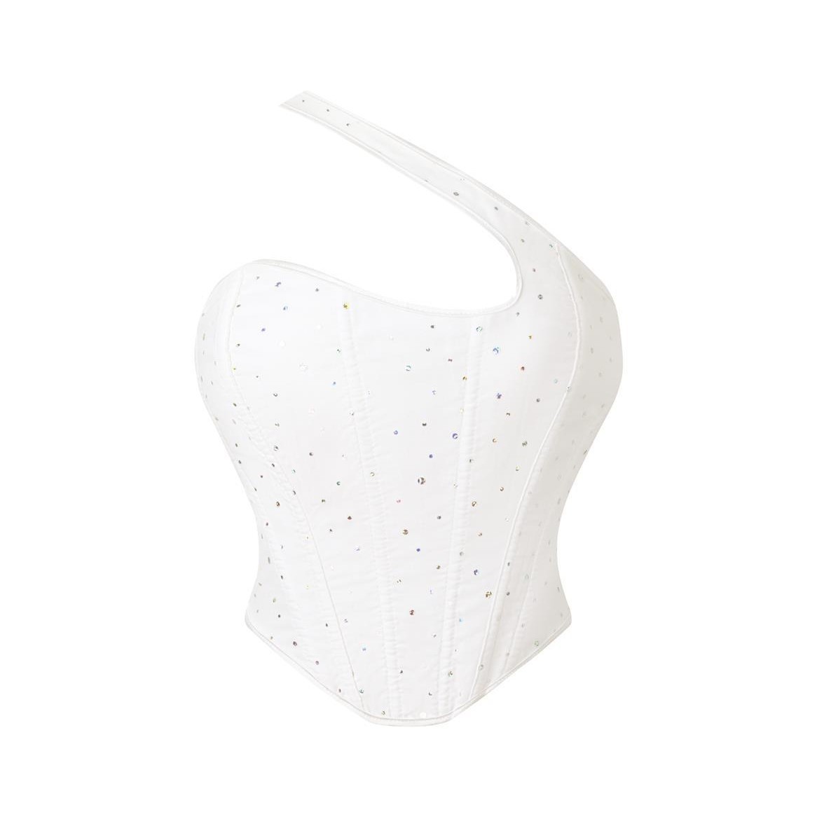 Maestro blanco gorgeoso corset de sequillas delgado galía modelado chaqueta de plástico puede ser mayorista transfronterizo temu