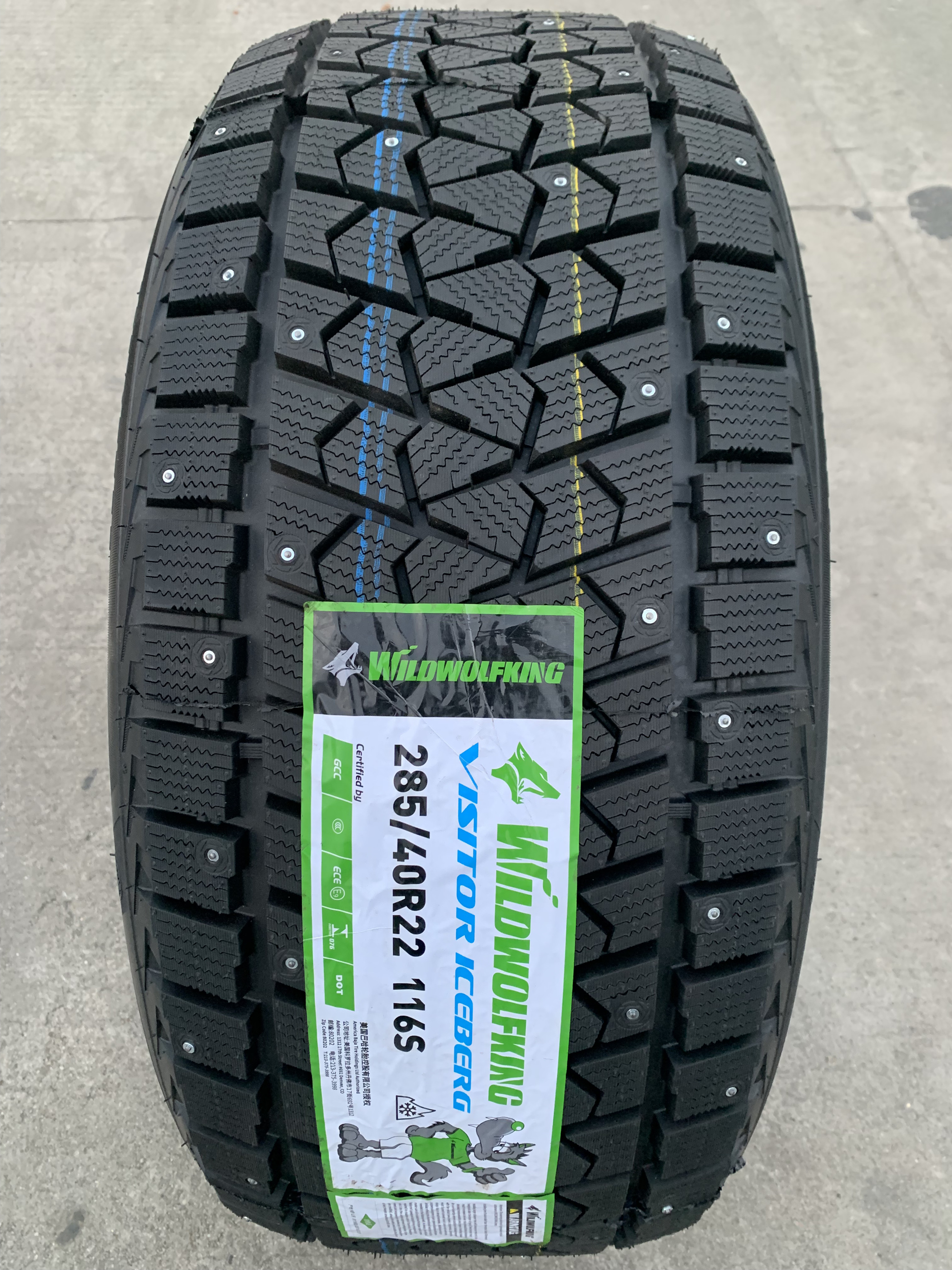 Studded Winter Snow Tires 265 285 315/40 50R17R18R20R21 Raptor Wrangler