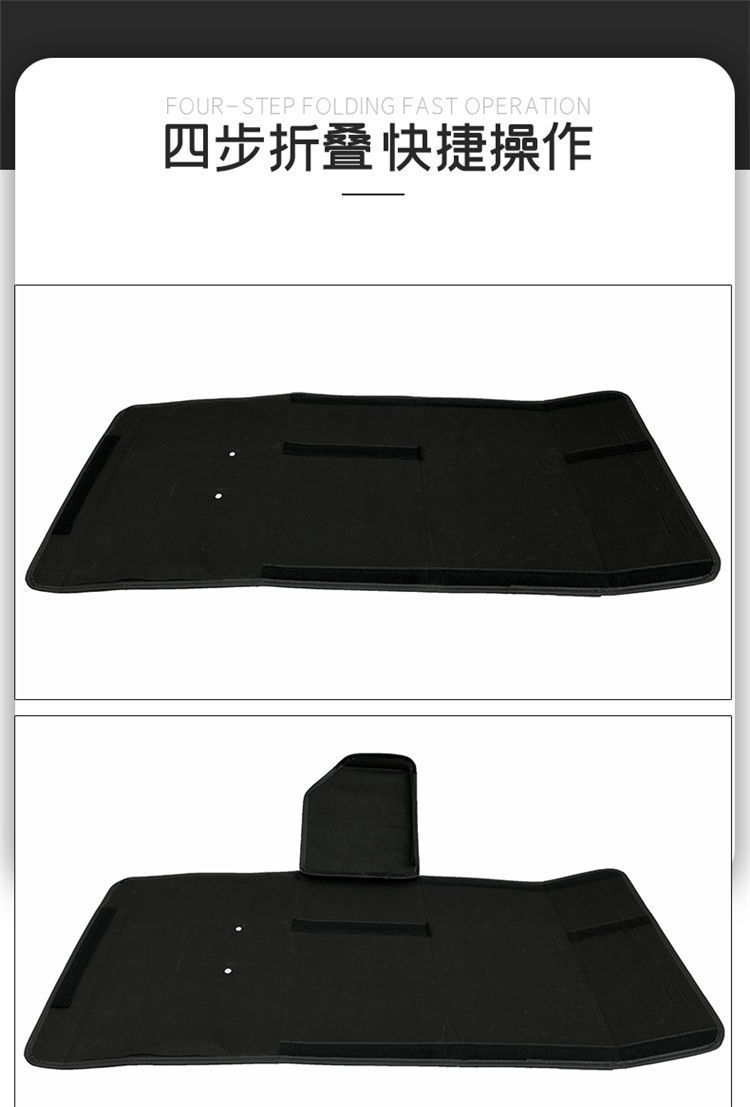 Car trunk storage box storage box leather storage box leather folding car storage box