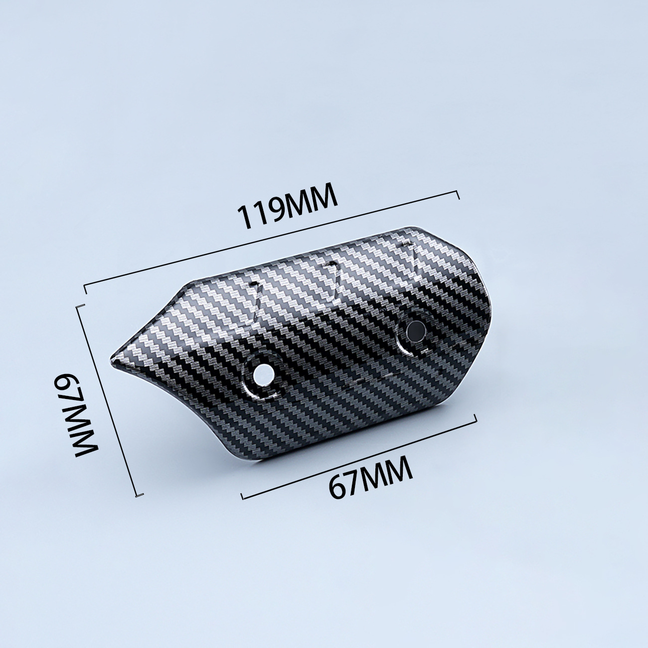 Motorcycle Modified Exhaust Pipe Anti-Scald Cover Scorpion Sc Stainless Steel Universal High-Temperature Resistant Heat Insulation Protective Cover Shell Cover