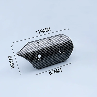 Protective Cover Shell Cover, Motorcycle exhaust pipe