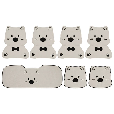 West Highland White Terrier Car, Seat cushion, seat cover