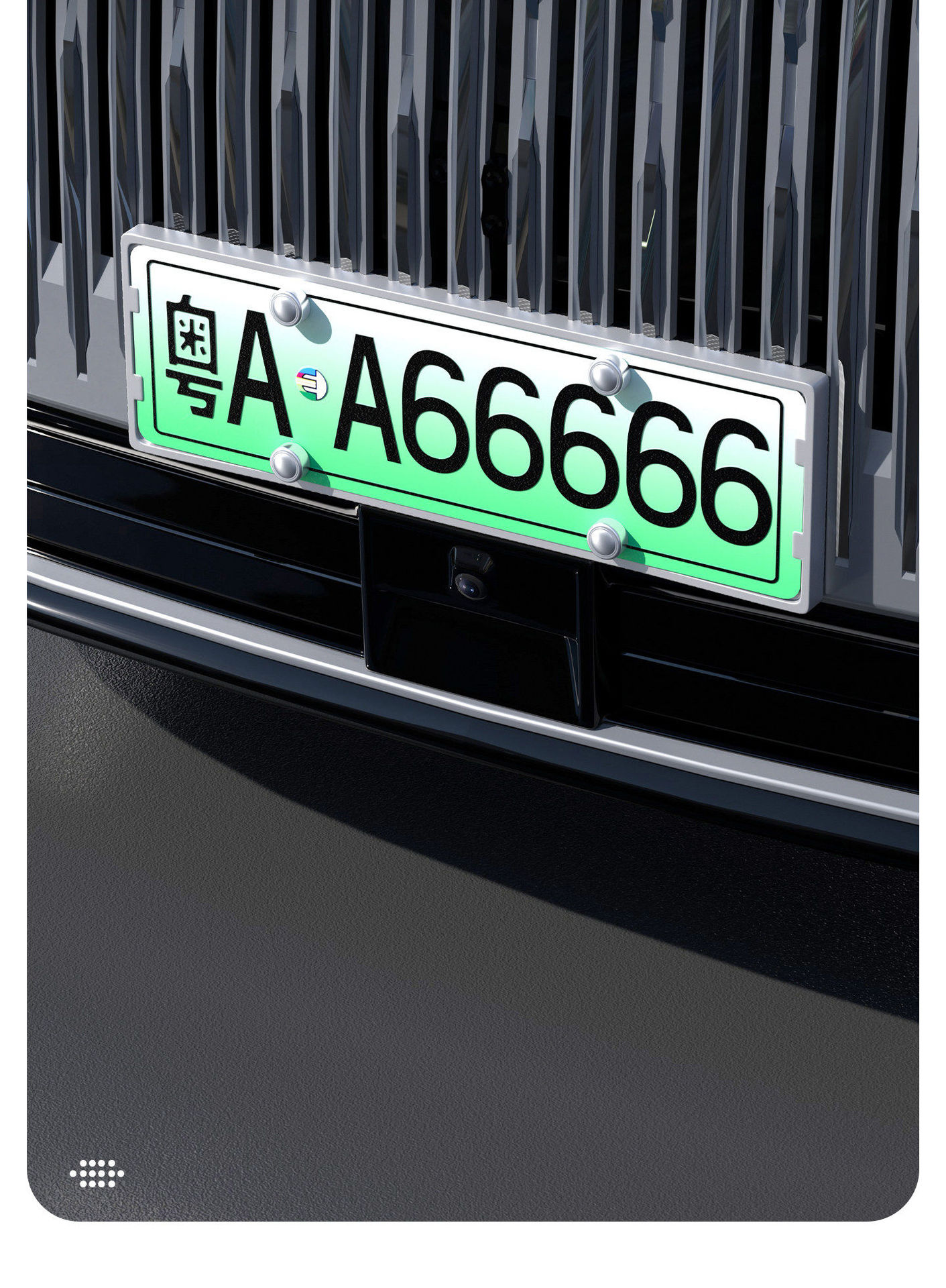 Suitable for Zeekr 8X9X license plate frame, full edge license plate frame, new energy vehicle license plate holder, modification accessories
