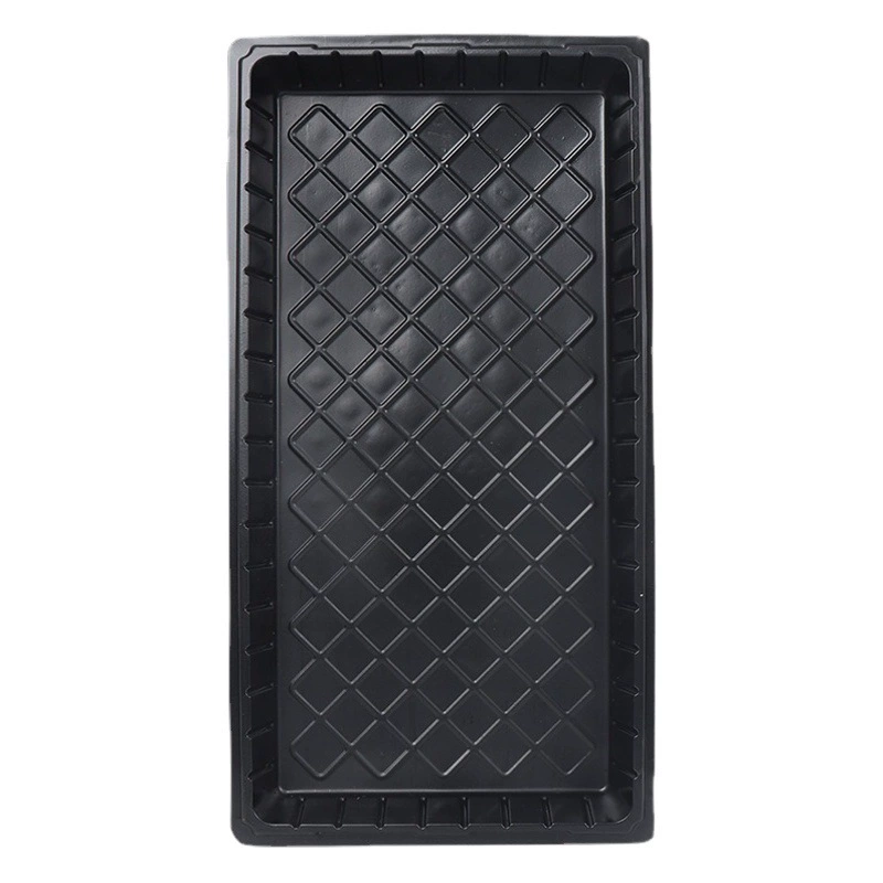 Прямоугольный поднос для раковины без отверстий и утечки воды Плоский Поднос для рассады поднос для розеток водоприемный поднос с отверстиями ростки поднос для посуды