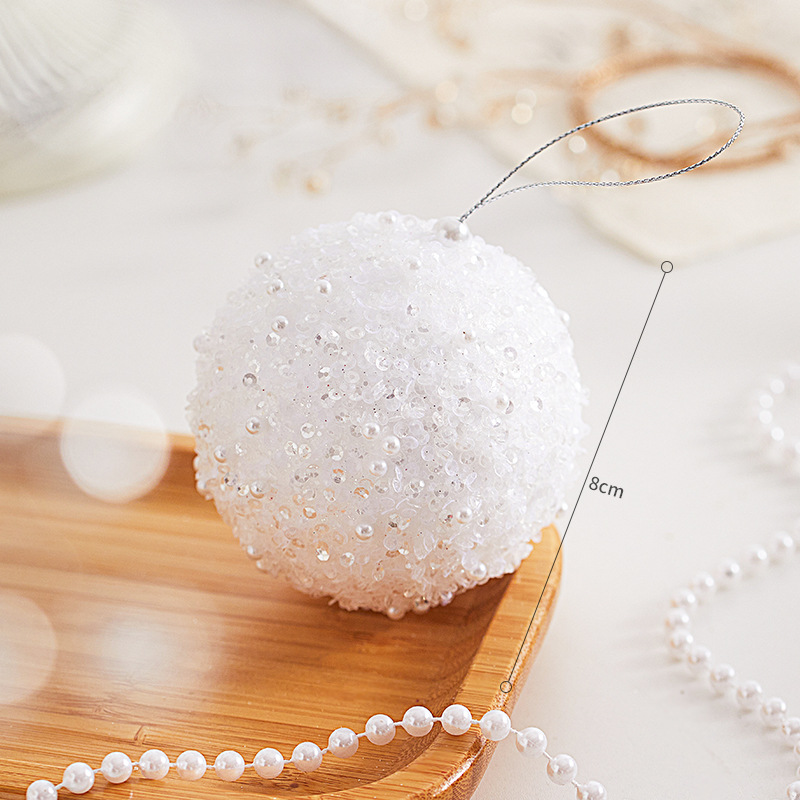 Colgante de Navidad decoración árbol de Navidad hecha a mano DIY decoración escena diseño pequeño regalo atmósfera colgante bola de Navidad