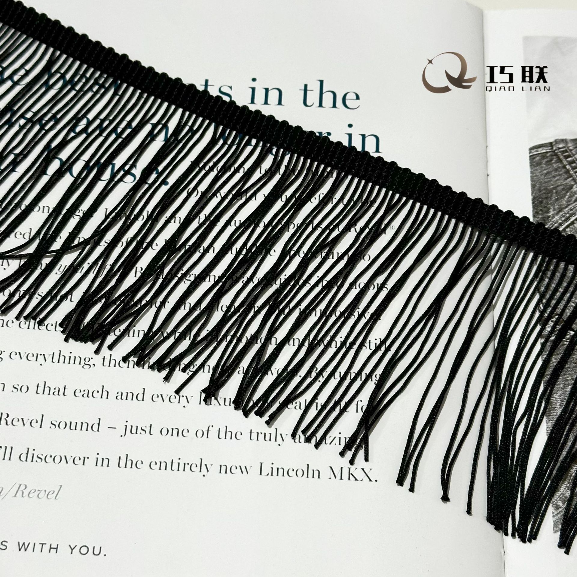 メーカー現物10cm暗号化ラテンダンスポリエステル流蘇レース手作りDIY服装スカート飾り補助材料