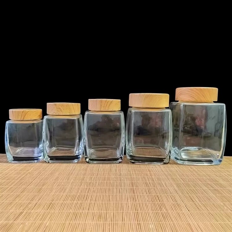 玻璃蜂蜜瓶蓝莓酱密封瓶干果分装瓶秋梨膏分装瓶罐装果酱密封保鲜