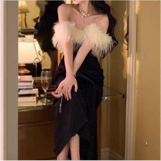 New Style High-End Evening Dresses for Women, Host Outfits, Bridesmaid Dresses, Birthday Gowns, Custom-Made Cocktail Dresses
