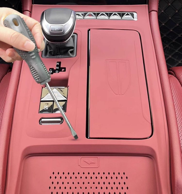 H5/H6 Hongqi Central Control Silicone Pad Panel Protective Film Gear Protection Pad Interior Modification Decorative Supplies Accessories