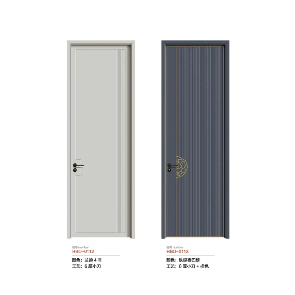 П solid wood carved door interior door solid wood door custom bedroom door paint-free flat panel invisible door grille invisible door wall panel