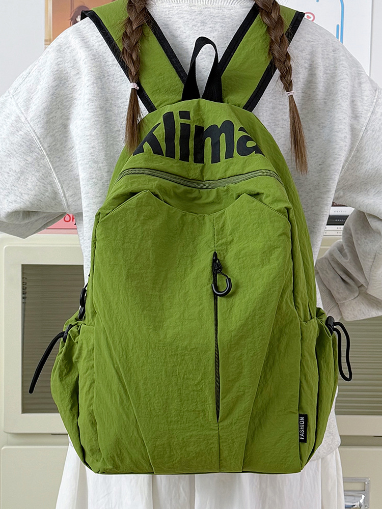 School Bag Ins Niche Lightweight Water-Repellent High School Student Male and Female Large Capacity Sports Outdoor Backpack Travel Backpack