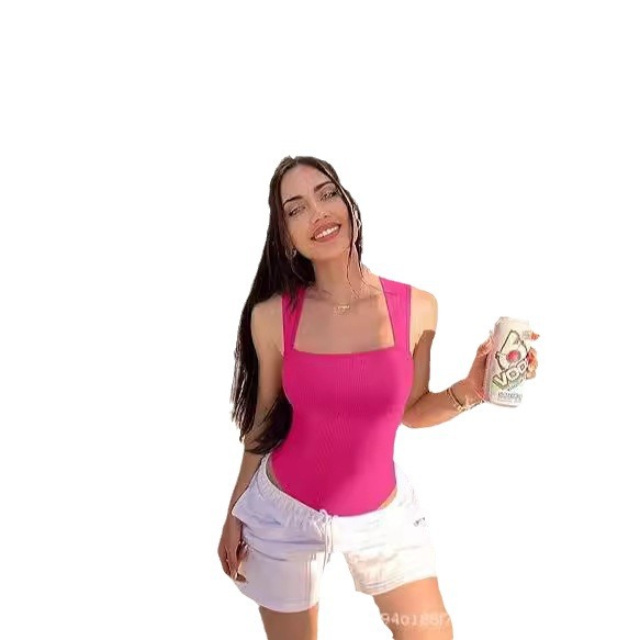 유럽과 미국의 아마존 폭발 요가 피트니스 스트랩 점프 수트 벨리 스트레치 셰이퍼 섹시한 엉덩이 스포츠웨어