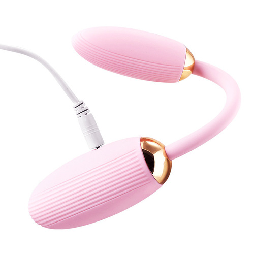 Meilian double-headed remote-controlled vibrator female masturbator vibrator clitoris G-spot stimulation massage adult sex toy