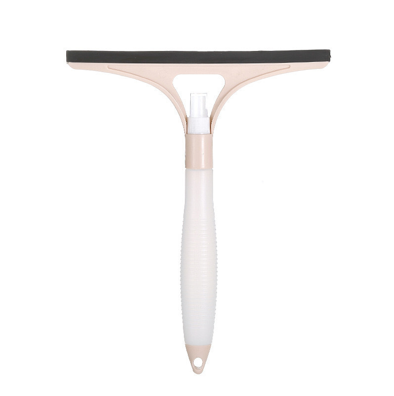 Multifuncional limpiador de vidrio doméstico artefacto de limpieza espejo de doble cara cepillo capaz de raspar con botella de pulverización raspador de vidrio 3 - en - 1 image 6