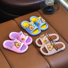 可爱儿童卡通拖鞋柔软舒适两用宝宝一字拖多彩色可选童趣童鞋