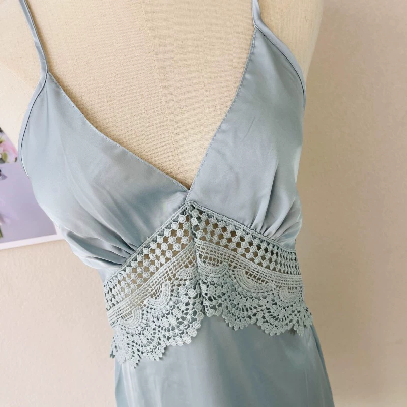 Sexy summer silk thin comfortable breathable pijama