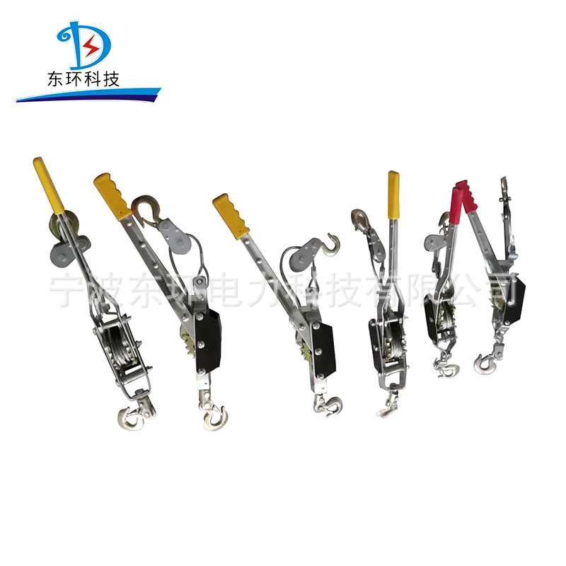 钢丝绳拉紧器收紧器牵引器1T2T3T4T1吨2吨3吨4吨棘轮手扳紧线器