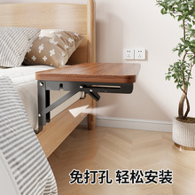 床头柜子可折叠收纳神器床边置物架小型家用侧边卧柜室床边柜边几