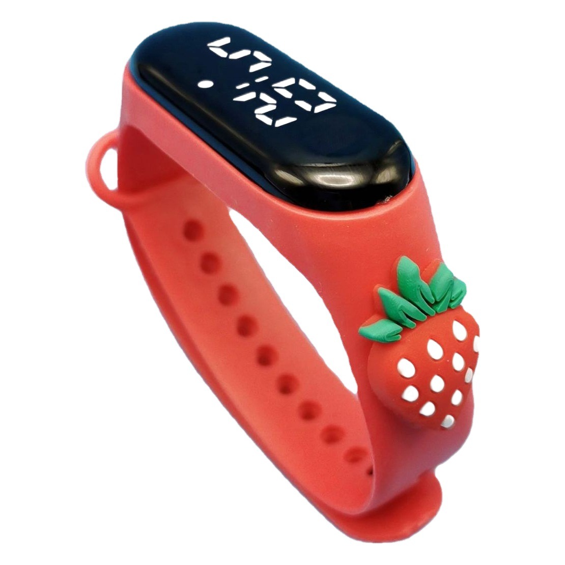 Led Kidsren's Bracelet M3 White Light Cartoon Doll Watch Digital Touch Watch Student Plastic Waterproof Kindergarten Gift