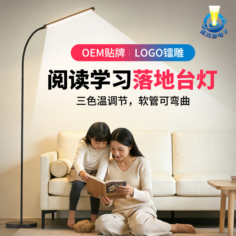 Cross-Border High-End Floor Lamp with a Premium Feel, Bendable Living Room Fill Light, Light Luxury and Stylish Bedside Ambient Light, Standing Lamp Cross-Border High-End Floor Lamp with a Premium Feel, Bendable Living Room Fill Light, Light Luxury and Stylish Bedside Ambient Light, Standing Lamp