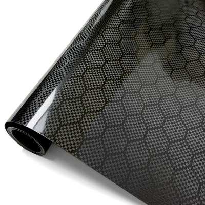 Auto Color Change Film — Forged Diamond Carbon Fiber Black